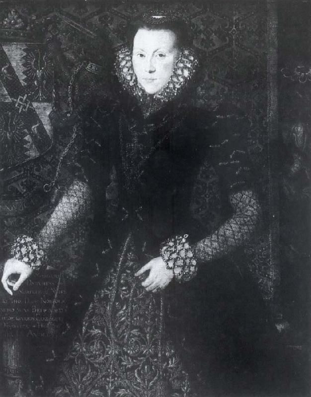Hans Eworth Margaret,Duchess of Norfolk France oil painting art